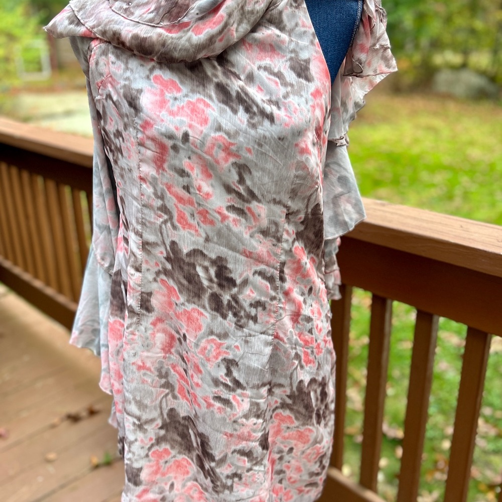 Rye one shoulder dress large boho - Picture 4 of 11